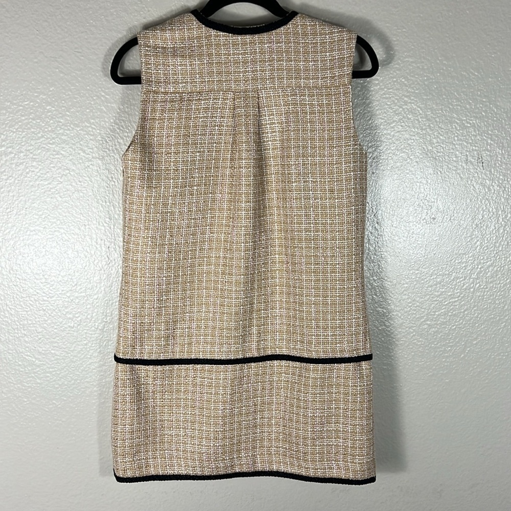 Lovers and Friends Sleeveless Tweed Shift Dress - Picture 3 of 6